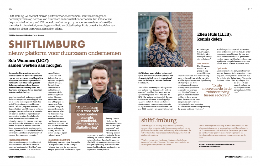 Entrepreneurship in Limburg